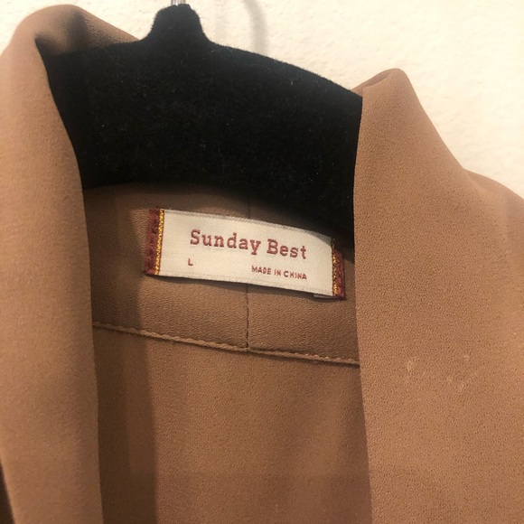 Aritizia Sunday Best Tie Neck Dress - Picture 3 of 5